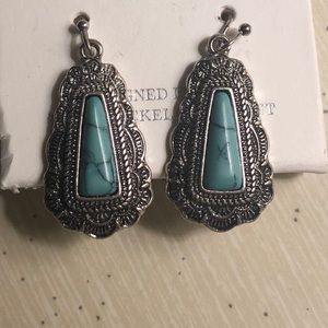 Vintage turquoise earrings